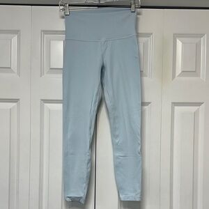Lululemon Athletica Light Blue Leggings w Interior Pocket